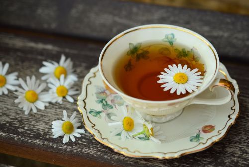 Chamomile tea, a popular choice for stress relief, digestive discomfort and colds